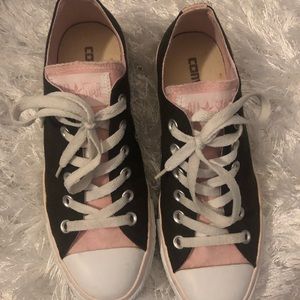 Pink & Brown Women’s Converse Sneakers